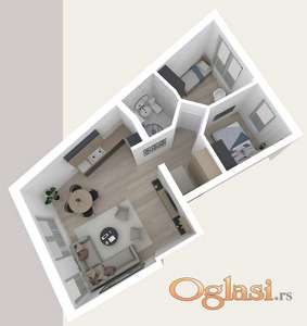 NA PRODAJU - Dvoiposoban stan na Podbari, mogućnost povrata PDV-a